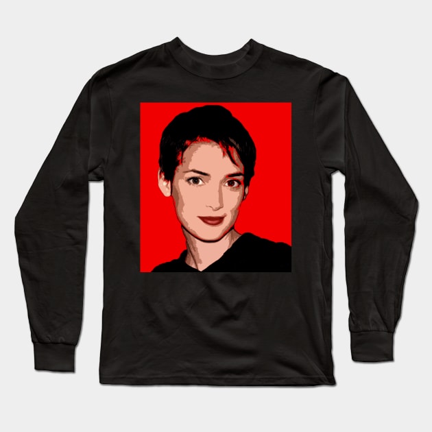 winona ryder Long Sleeve T-Shirt by oryan80